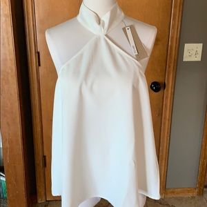 Women’s sleeveless halter blouse